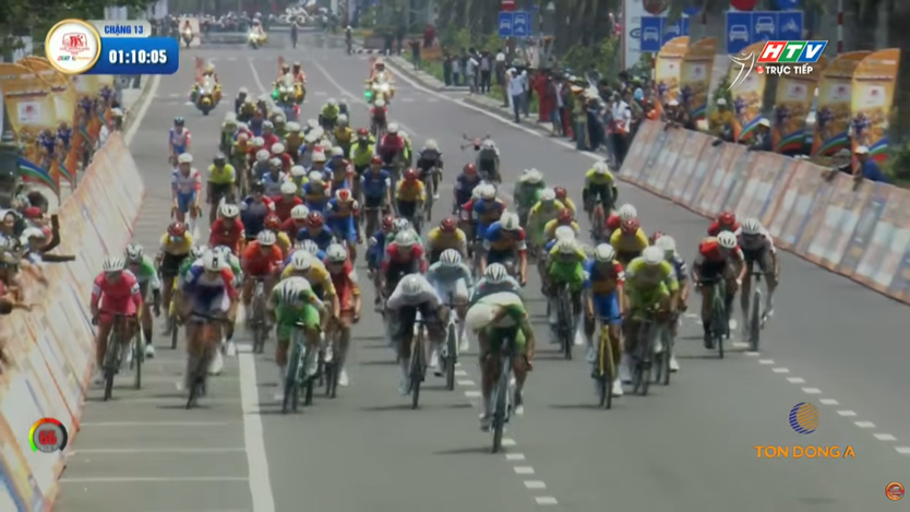 Sprint 2 - chặng 13: Roman Maikin đẩy cao tốc độ về nhất - Ảnh 2.