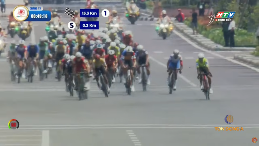 Sprint 2 - chặng 13: Roman Maikin đẩy cao tốc độ về nhất - Ảnh 3.