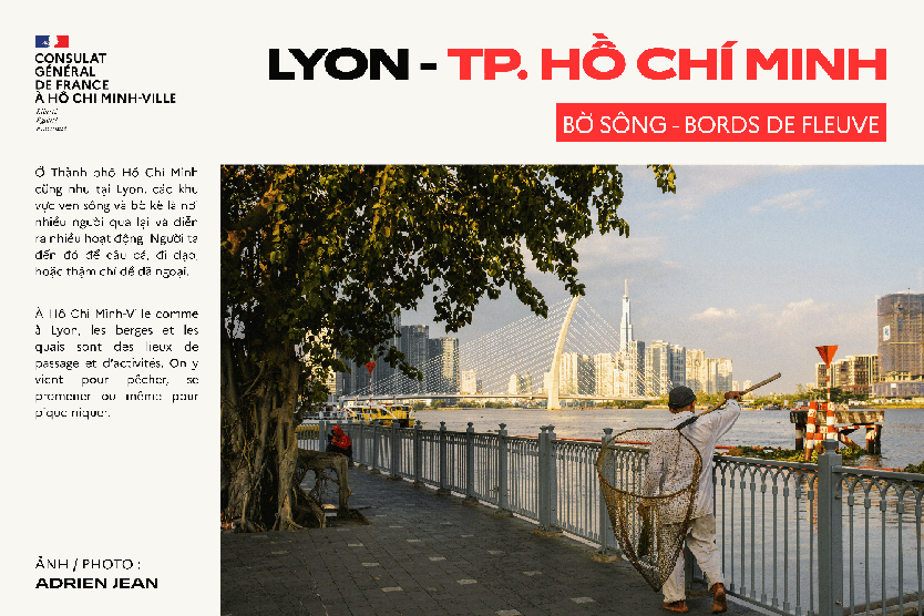 Triển lãm ảnh về 2 thành phố kết nghĩa Lyon - TP HCM - Ảnh 1.