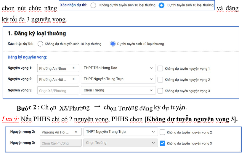 Clip hướng dẫn đăng ký nguyện vọng lớp 10 của Sở GD-ĐT TP.HCM - Ảnh 4.