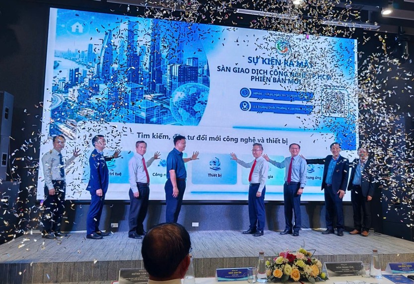 Ra mắt Sàn Giao dịch Công nghệ TP. Hồ Chí Minh phiên bản mới, chuyển sang mô hình giao dịch số có quản lý - Ảnh 1.