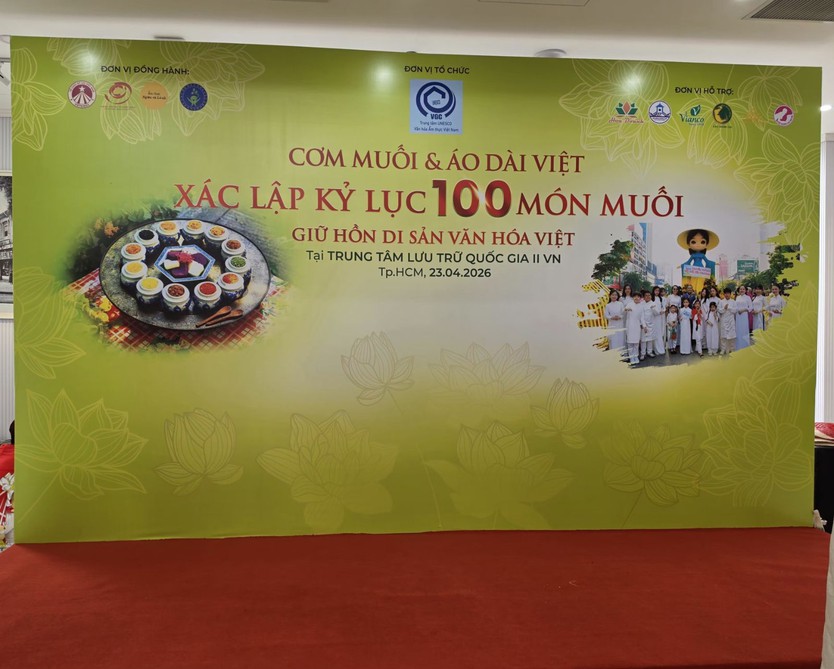 Xác lập kỷ lục 100 món muối Việt: Tôn vinh bản sắc ẩm thực và lòng biết ơn cội nguồn - Ảnh 1.