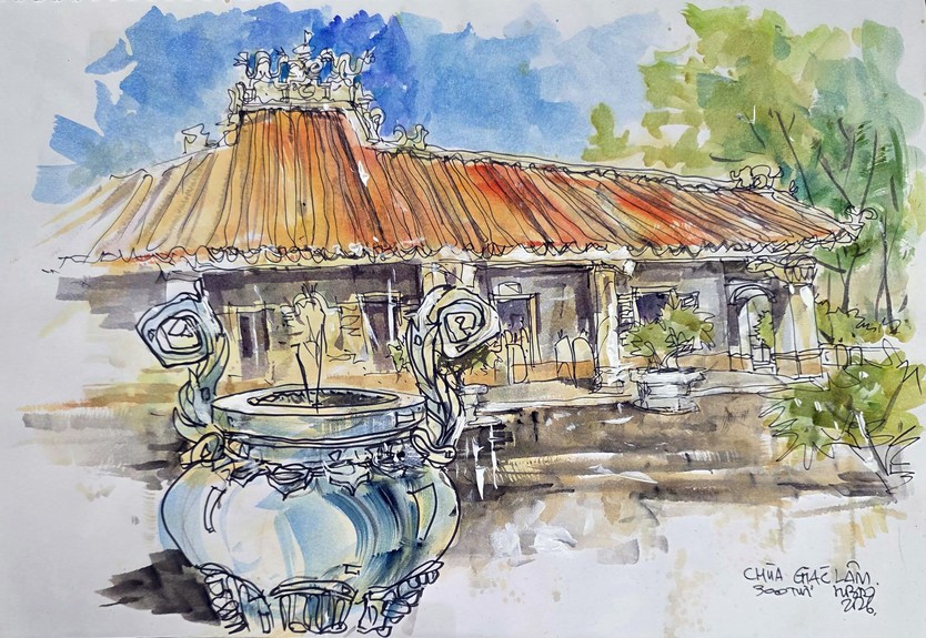 Chùa Giác Lâm ở trung tâm TP. Hồ Chí Minh- Ảnh 4.