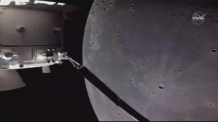 NASA công bố hình ảnh từ tàu Mặt Trăng Artemis II - Ảnh 3.