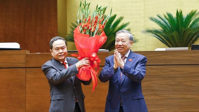 Đồng chí Trần Thanh Mẫn được bầu làm Chủ tịch Quốc hội khóa XVI - Ảnh 1.
