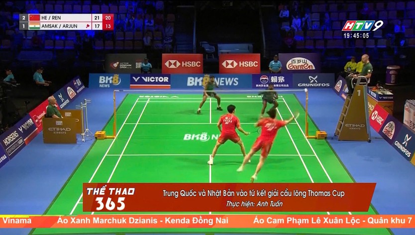Trung Quốc và Nhật Bản vào tứ kết giải cầu lông Thomas Cup - Ảnh 2.