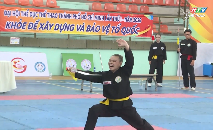 Hấp dẫn nội dung quyền thuật võ cổ truyền Đại hội TDTT TP. Hồ Chí Minh- Ảnh 2.