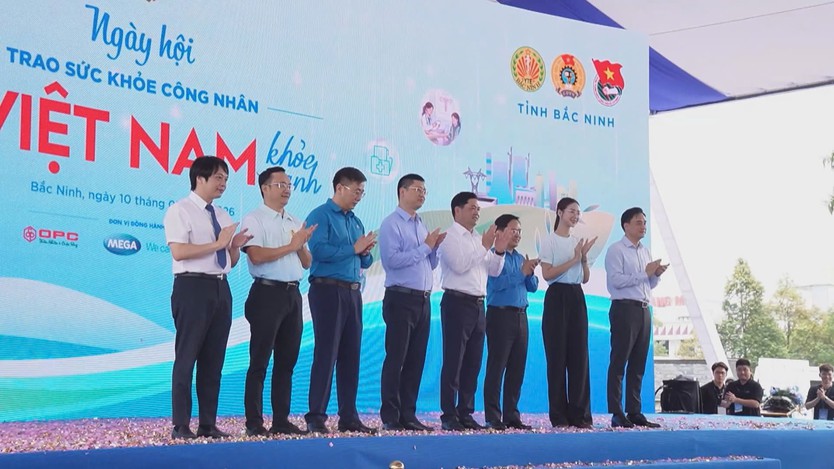 Hơn 3.000 công nhân tham gia Ngày hội trao sức khỏe tại Bắc Ninh - Ảnh 2.