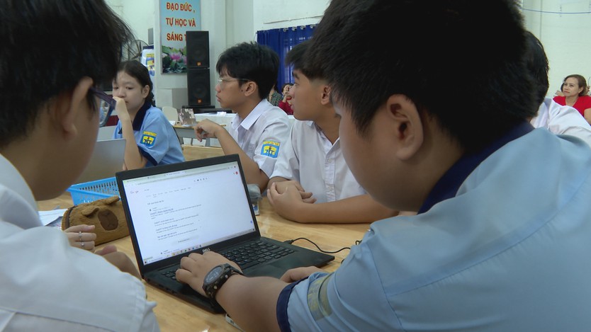 Chuyển đổi số tạo diện mạo mới cho trường học tại TP. Hồ Chí Minh - Ảnh 2.