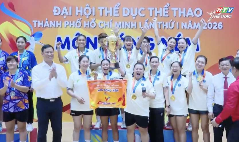  P. Bến Thành và P. Chợ Lớn vô địch Giải bóng ném trong nhà Đại hội TDTT TP. Hồ Chí Minh - Ảnh 3.