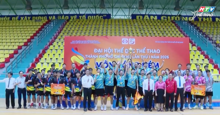  P. Bến Thành và P. Chợ Lớn vô địch Giải bóng ném trong nhà Đại hội TDTT TP. Hồ Chí Minh - Ảnh 2.