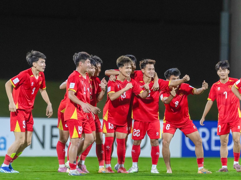 U17 Việt Nam tạo cột mốc lịch sử với vé dự World Cup U17 - Ảnh 4.