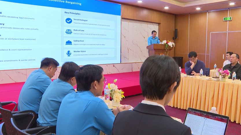 Tăng cường hợp tác công đoàn, chăm lo người lao động trong bối cảnh mới - Ảnh 1.