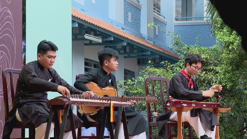 Lan tỏa giá trị nghệ thuật dân tộc qua các tiết học trải nghiệm - Ảnh 4.