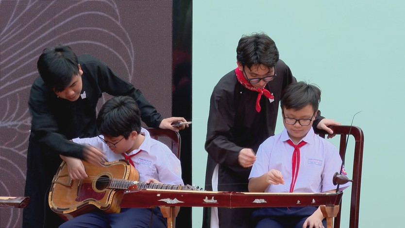 Lan tỏa giá trị nghệ thuật dân tộc qua các tiết học trải nghiệm - Ảnh 3.