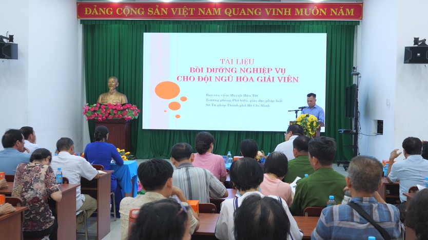 Phường Bàn Cờ nâng cao kĩ năng hòa giải ở cơ sở - Ảnh 1.