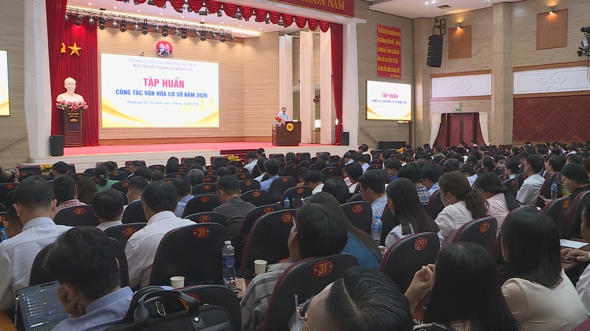 TP. Hồ Chí Minh tập huấn công tác văn hóa cơ sở cho hơn 300 cán bộ  - Ảnh 1.