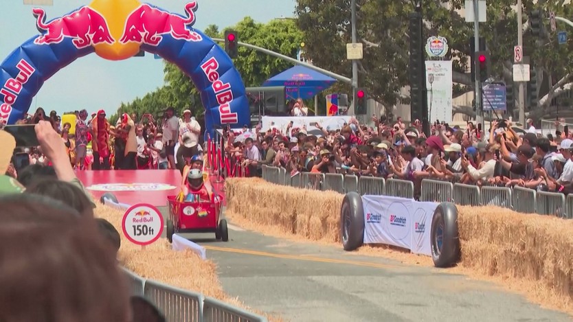 Cuộc đua xe tự chế Red Bull trở lại sôi động tại Los Angeles- Ảnh 1.