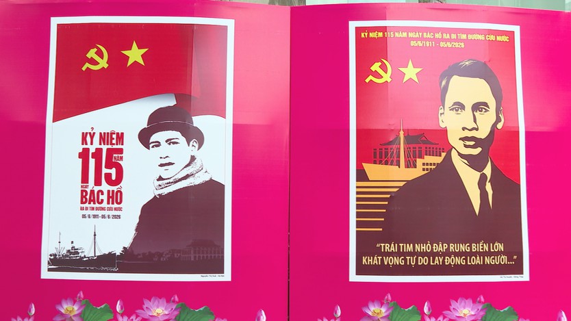 "Tiếp nối di sản Hồ Chí Minh" từ không gian nghệ thuật - Ảnh 3.
