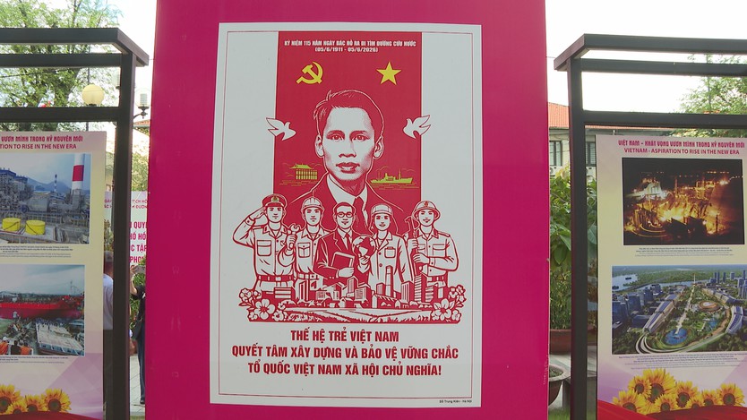 "Tiếp nối di sản Hồ Chí Minh" từ không gian nghệ thuật - Ảnh 6.