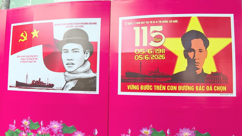 "Tiếp nối di sản Hồ Chí Minh" từ không gian nghệ thuật - Ảnh 2.
