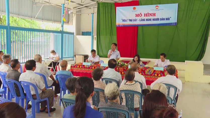 Nỗ lực giải quyết kiến nghị của người dân thông qua mô hình lắng nghe dân nói - Ảnh 1.