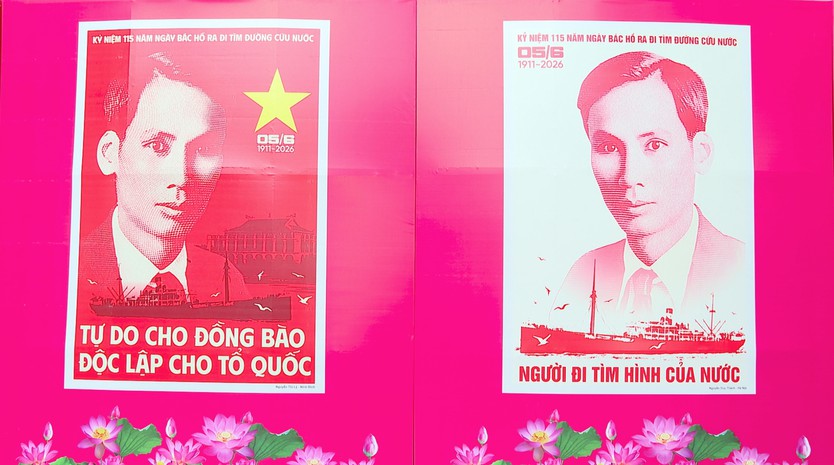 "Tiếp nối di sản Hồ Chí Minh" từ không gian nghệ thuật - Ảnh 1.