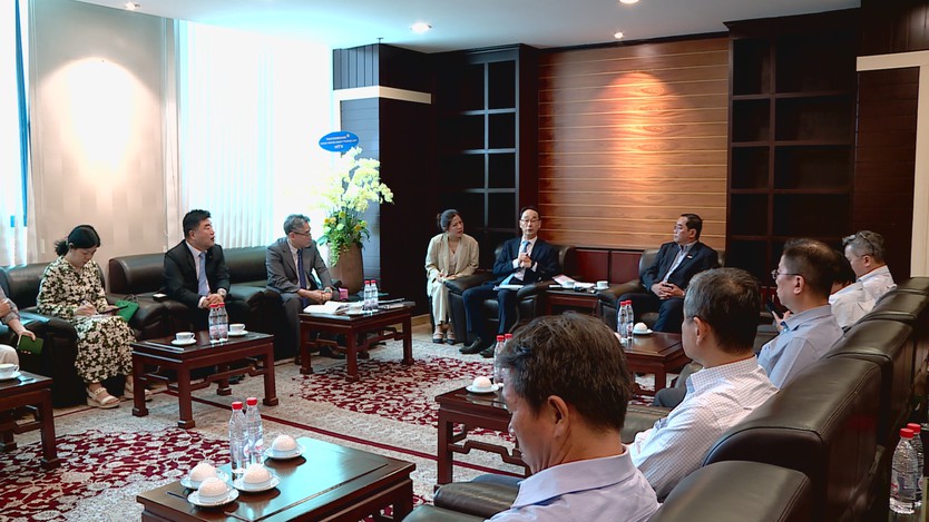 HTV và Maekyung Media (Hàn Quốc) trao đổi hợp tác phát triển nội dung truyền thông đa nền tảng - Ảnh 1.