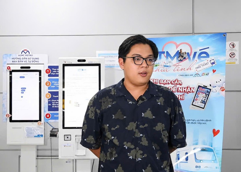 TP. Hồ Chí Minh chính thức công bố “ATM Vé Nghĩa Tình” đầu tiên tại tuyến Metro số 1 (Bến Thành - Suối Tiên) - Ảnh 7.