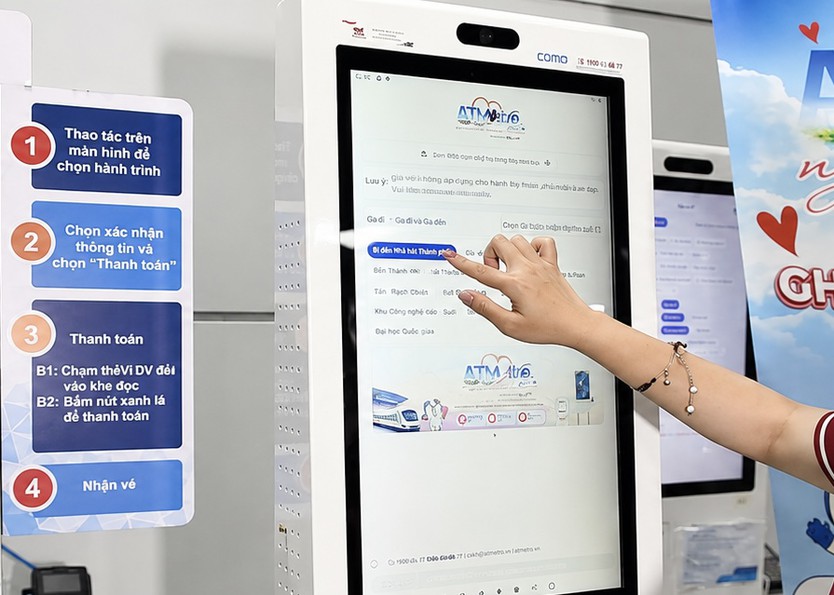 TP. Hồ Chí Minh chính thức công bố “ATM Vé Nghĩa Tình” đầu tiên tại tuyến Metro số 1 (Bến Thành - Suối Tiên) - Ảnh 6.