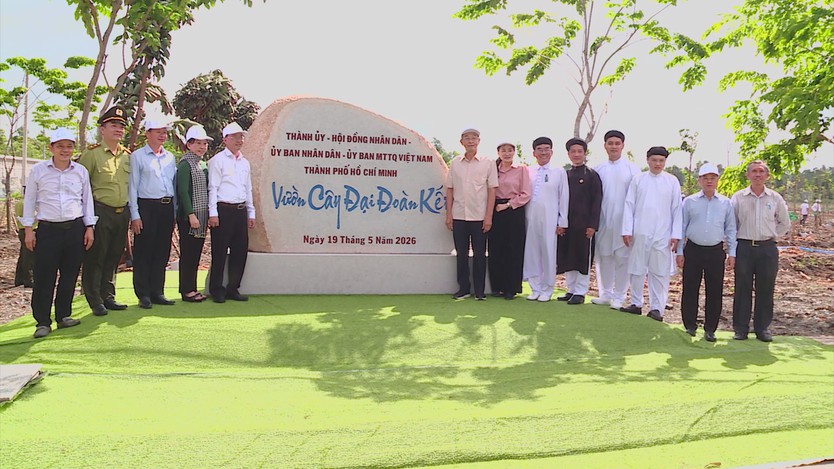 TP. Hồ Chí Minh trồng 503 cây xanh tại Công viên văn hóa Láng Le, lan tỏa phong trào “Thành phố muôn sắc hoa” - Ảnh 5.