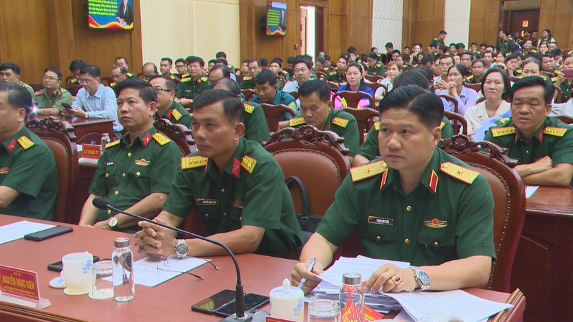 Hội thi Báo cáo viên giỏi Quân khu 7 bế mạc sau 3 ngày thi đua sôi nổi - Ảnh 1.