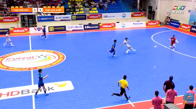 Thái Sơn Bắc và Thái Sơn Nam hòa nghẹt thở ở vòng 3 Futsal Vô địch quốc gia - Ảnh 7.
