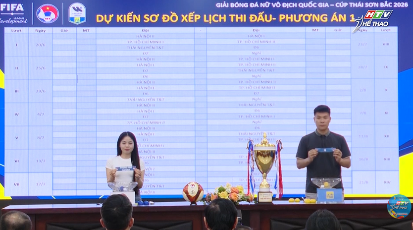 Giải bóng đá nữ Vô địch quốc gia 2026 khởi tranh từ ngày 20/6 - Ảnh 1.