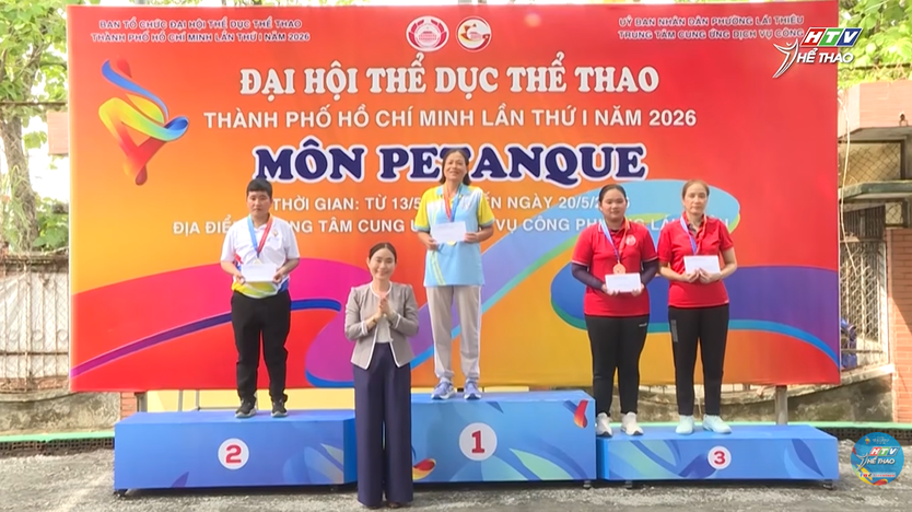 Đại hội TDTT TP. Hồ Chí Minh: Chung kết môn Bi sắt bùng nổ những cú ném quyết định - Ảnh 4.