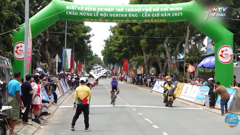 HTV truyền hình trực tiếp môn xe đạp Đại hội TDTT TP. Hồ Chí Minh - Ảnh 1.