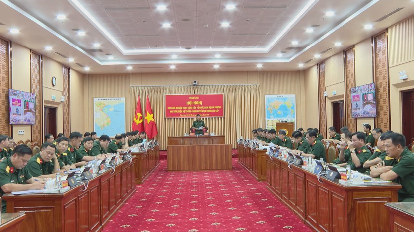Quân khu 7 rút kinh nghiệm hoạt động tổ chức quân sự địa phương theo mô hình chính quyền 2 cấp - Ảnh 1.