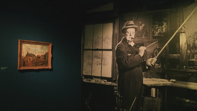 Anh: Triển lãm tranh của cố Thủ tướng Winston Churchill- Ảnh 1.