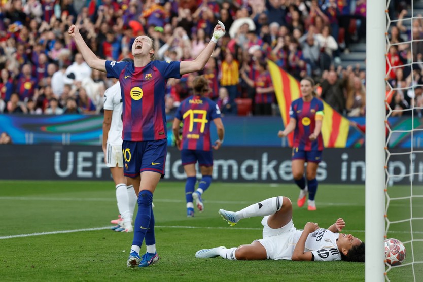 Barcelona và Lyon tái hiện "siêu kinh điển" ở chung kết Champions League nữ- Ảnh 2.
