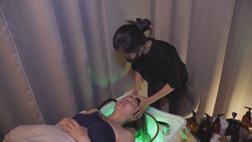 Trào lưu mát-xa đầu kiểu Nhật "nở rộ" nước Mỹ - Ảnh 2.