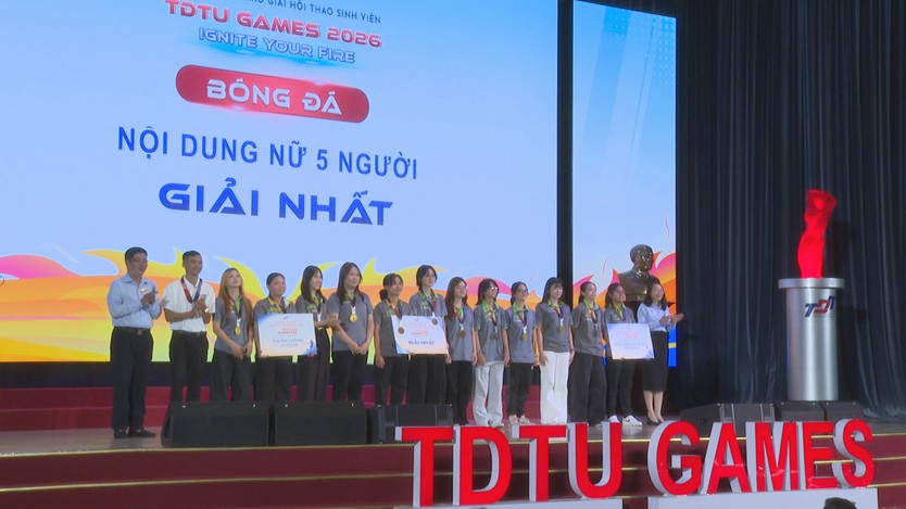 Bế mạc hội thao sinh viên TDTU Games 2026 - Ảnh 4.