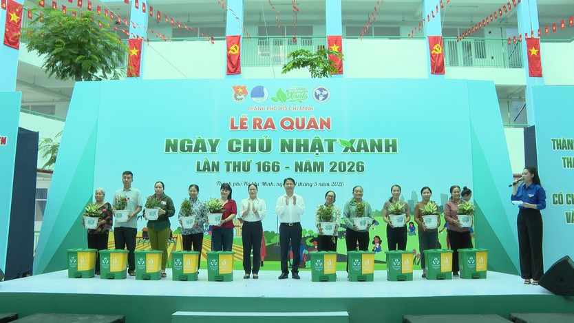 TP. Hồ Chí Minh ra quân "Ngày chủ nhật xanh" lần thứ 166 năm 2026 - Ảnh 1.
