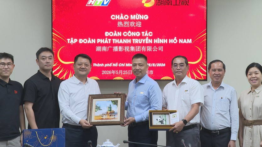 HTV và Tập đoàn Phát thanh Truyền hình Hồ Nam (Trung Quốc) trao đổi hợp tác sản xuất chương trình - Ảnh 4.