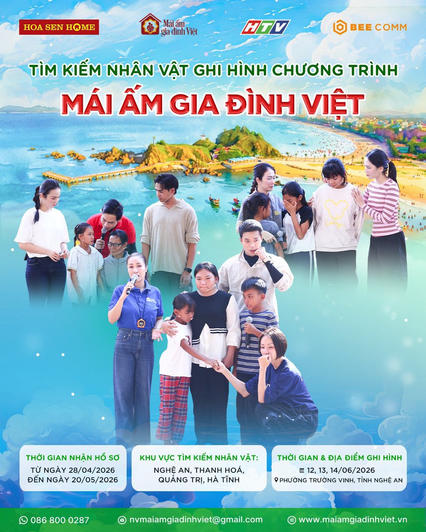 "Mái ấm gia đình Việt" sẽ ghi hình tại Nghệ An từ ngày 12–14/6/2026 - Ảnh 7.