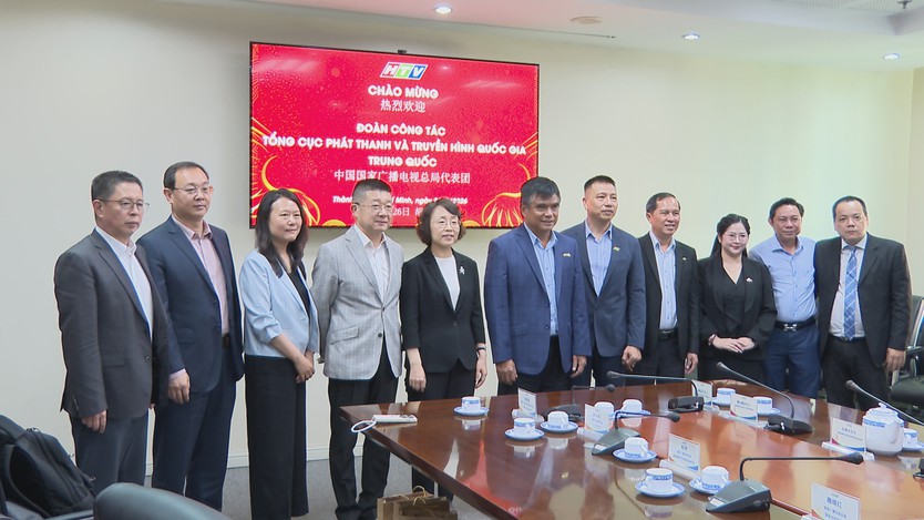 HTV tăng cường hợp tác truyền thông và chuyển đổi số với đối tác Trung Quốc - Ảnh 1.