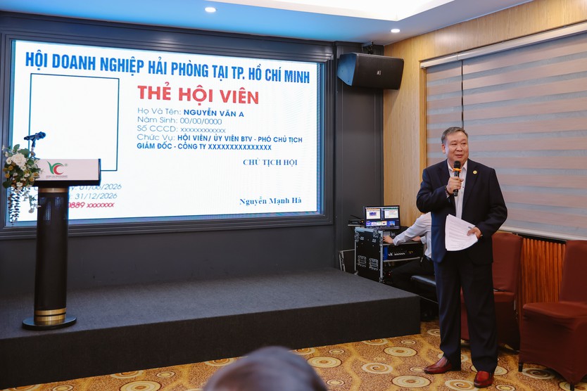 Ra mắt Ban Chấp hành Hội Doanh Nghiệp Hải Phòng tại TP. Hồ Chí Minh - Ảnh 4.
