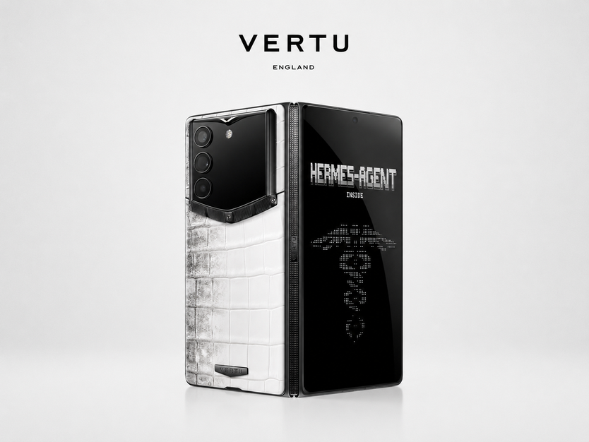 Vertu Alphafold: Điện thoại gập A.I. với Hermes Agent và thiết kế xa xỉ - Ảnh 1.