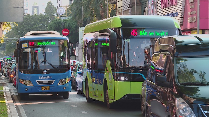 TP. Hồ Chí Minh tăng tốc “xanh hóa” xe buýt công cộng - Ảnh 1.