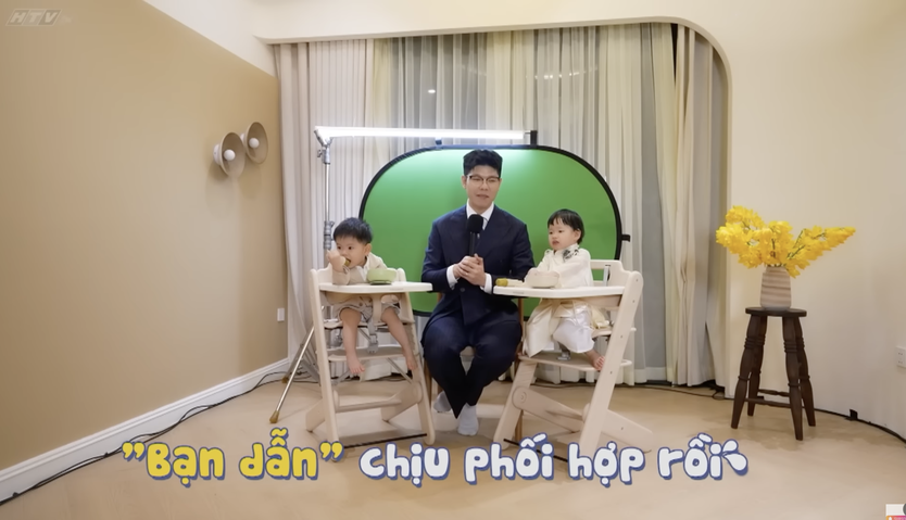 Bản tin “Mukbang việt quất” siêu lầy lội của ba Cường và hai nhóc tì Cue - Cam - Ảnh 5.