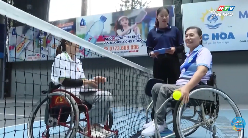 Pickleball tạo dấu ấn tại Giải vô địch thể thao người khuyết tật TP. Hồ Chí Minh mở rộng- Ảnh 2.